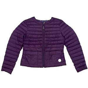 Intuition Paris Reversible Down Puffer Jacket No Collar